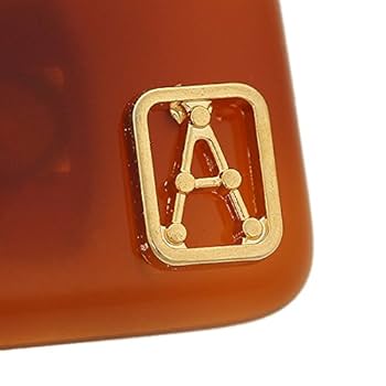 ALEXANDRE DE PARIS　アレクサンドル ドゥパリバレッタ ブラウン バレッタ (8 cm)｜ALEXANDRE DE PARIS（アレクサンドル ドゥ パリ）